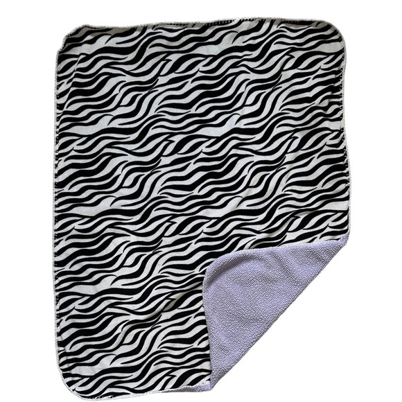 Koala Baby Other - Koala Baby Babies Toys R Us Zebra Animal Print Purple Pocket Sherpa Baby Blanket